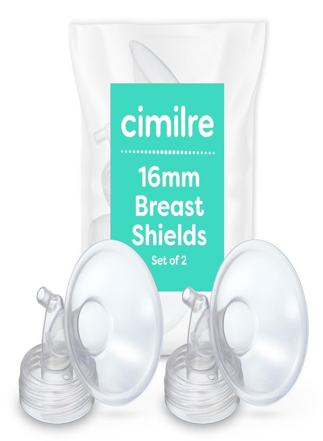 Cimilre 16MM Breast Shields, Spare & Replacement Breast Shields for The Cimilre Breast Pump, Comfortable Breast Pump Parts for Nursing Moms, 16MM Shields (Set of 2) - Image 1